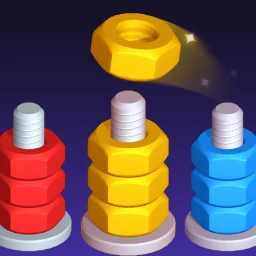 Symbol von Nut Sort-Color Puzzle Game