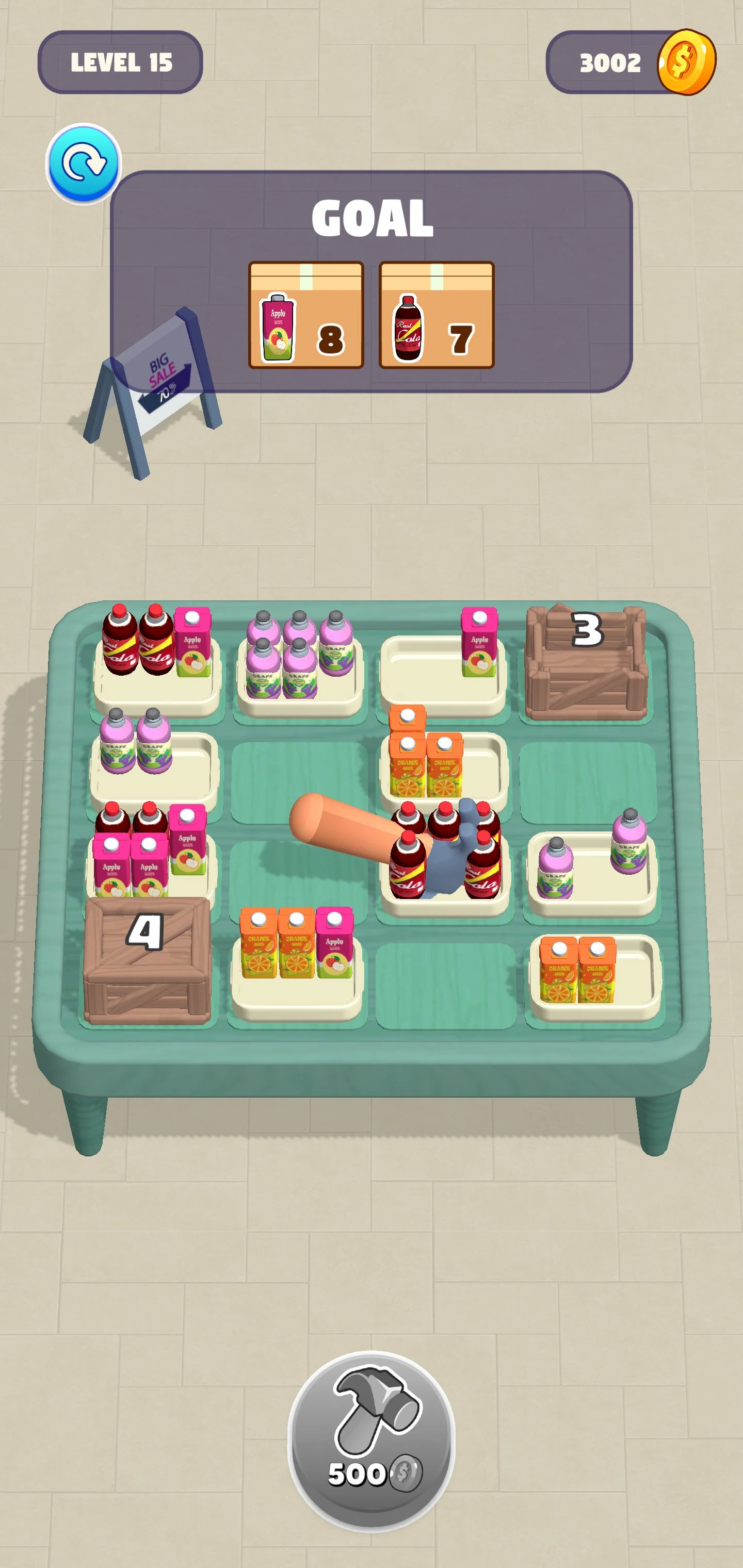 Tray Slide Merge screenshot