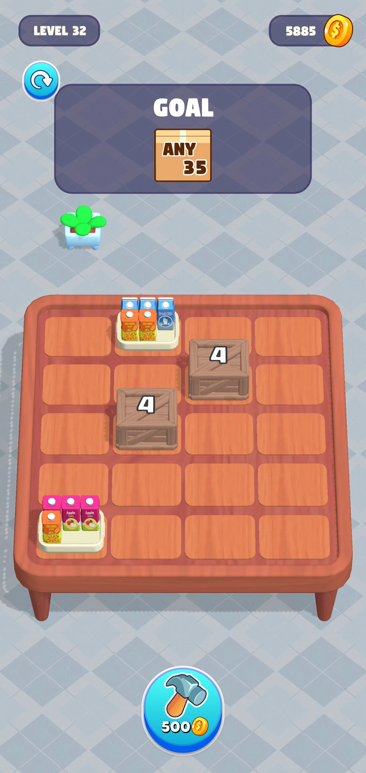 Tray Slide Merge screenshot