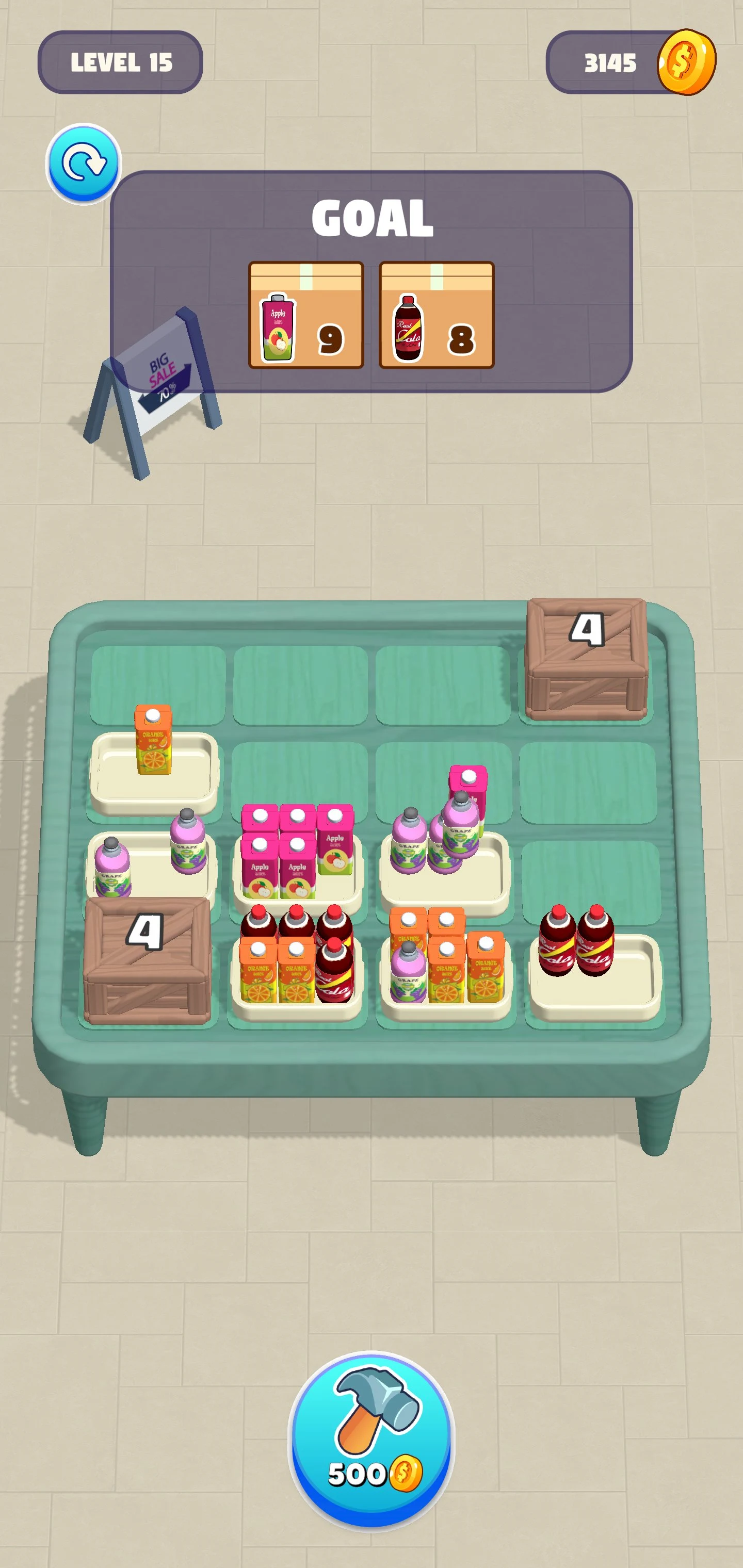 Tray Slide Merge screenshot