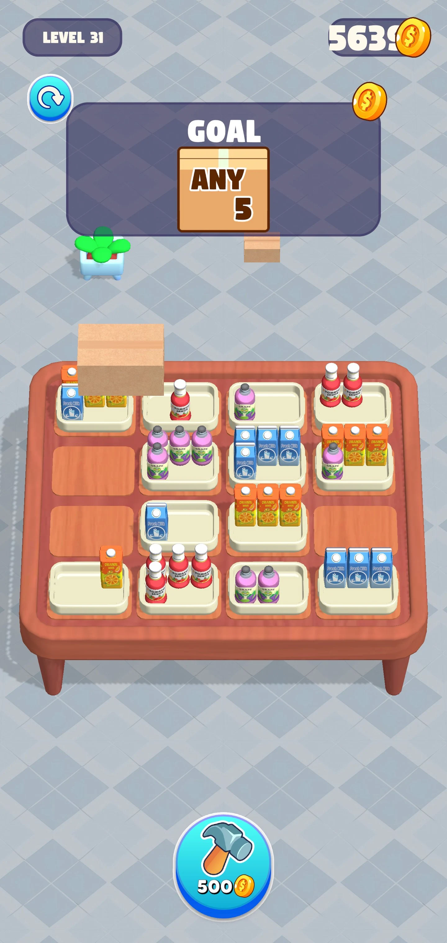 Tray Slide Merge screenshot