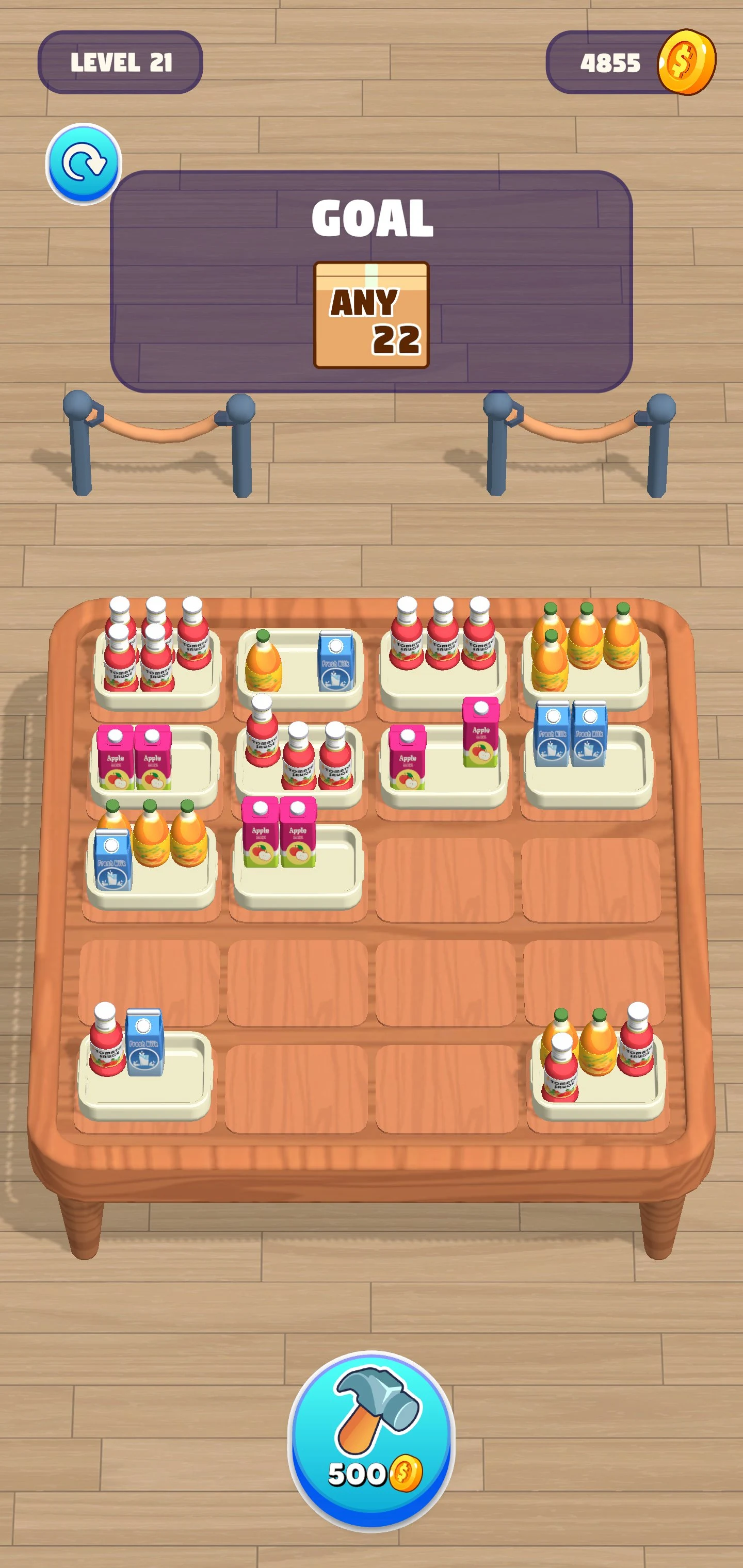 Tray Slide Merge screenshot